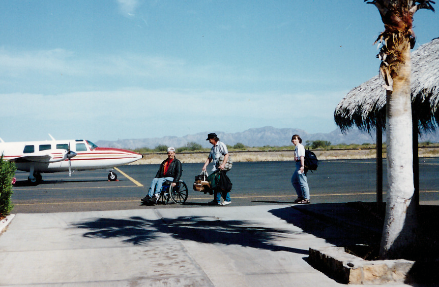 Bret arriving in Mexico